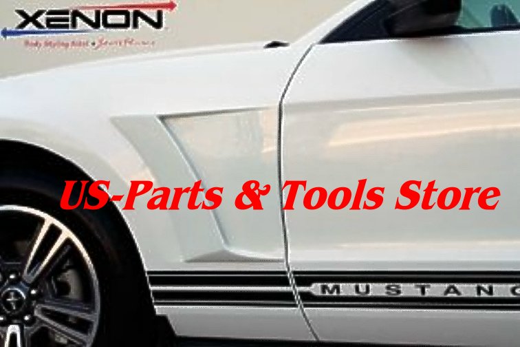 10-12 Ford Mustang Luftausl�sse Kotfl�gel,Fender vents